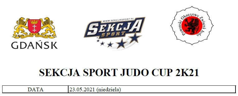 SEKCJA SPORT JUDO CUP 2K21